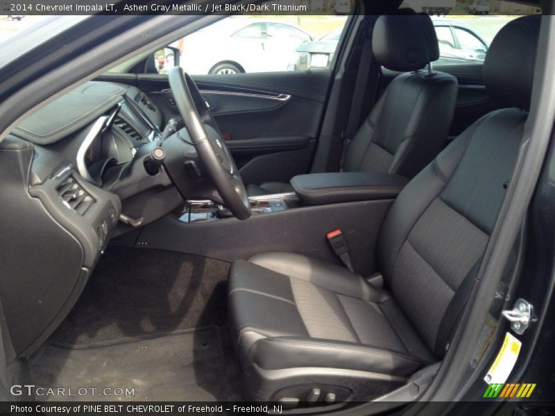 Ashen Gray Metallic / Jet Black/Dark Titanium 2014 Chevrolet Impala LT