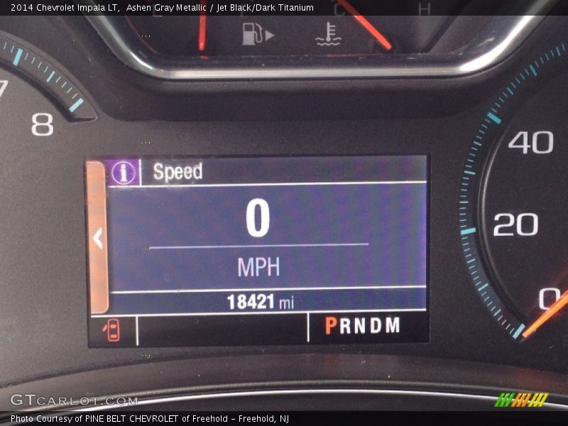Ashen Gray Metallic / Jet Black/Dark Titanium 2014 Chevrolet Impala LT