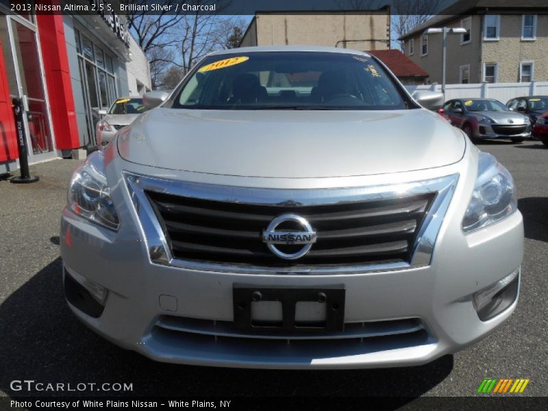 Brilliant Silver / Charcoal 2013 Nissan Altima 2.5 S