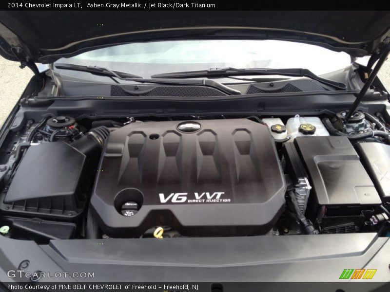 Ashen Gray Metallic / Jet Black/Dark Titanium 2014 Chevrolet Impala LT