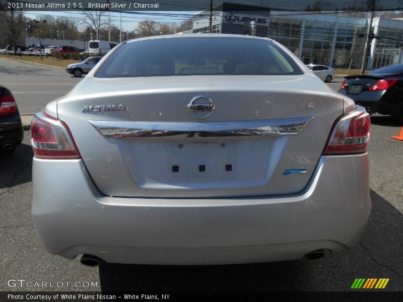 Brilliant Silver / Charcoal 2013 Nissan Altima 2.5 S