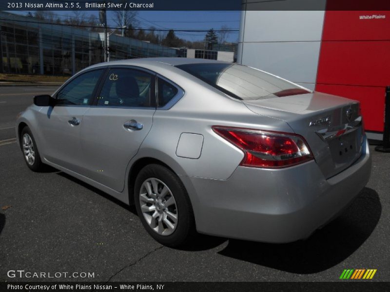 Brilliant Silver / Charcoal 2013 Nissan Altima 2.5 S