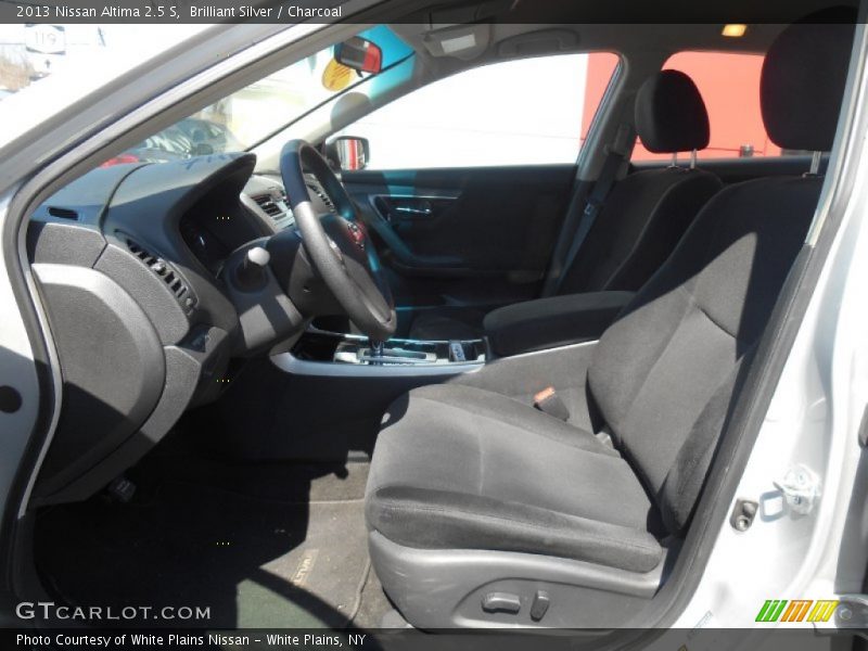 Brilliant Silver / Charcoal 2013 Nissan Altima 2.5 S