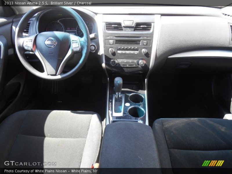 Brilliant Silver / Charcoal 2013 Nissan Altima 2.5 S