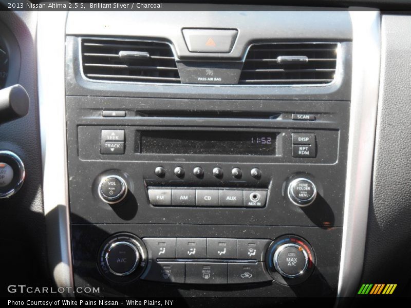 Brilliant Silver / Charcoal 2013 Nissan Altima 2.5 S