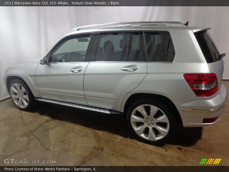 Iridium Silver Metallic / Black 2011 Mercedes-Benz GLK 350 4Matic