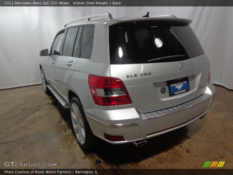 Iridium Silver Metallic / Black 2011 Mercedes-Benz GLK 350 4Matic