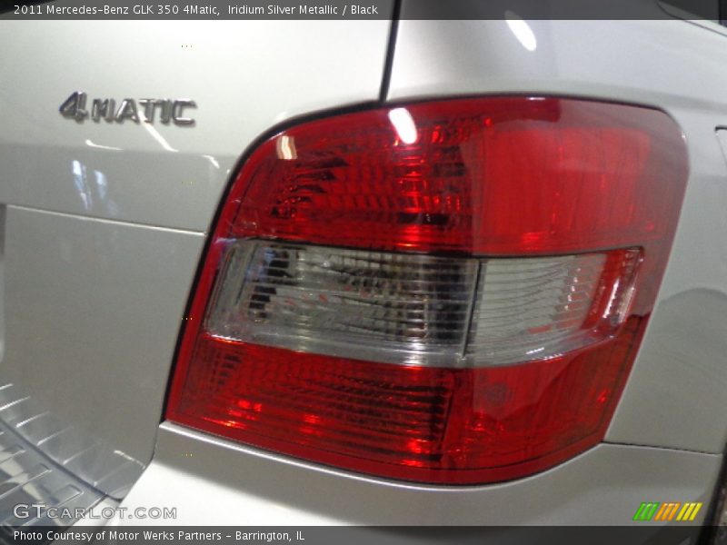 Iridium Silver Metallic / Black 2011 Mercedes-Benz GLK 350 4Matic