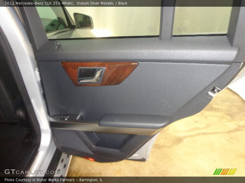 Iridium Silver Metallic / Black 2011 Mercedes-Benz GLK 350 4Matic