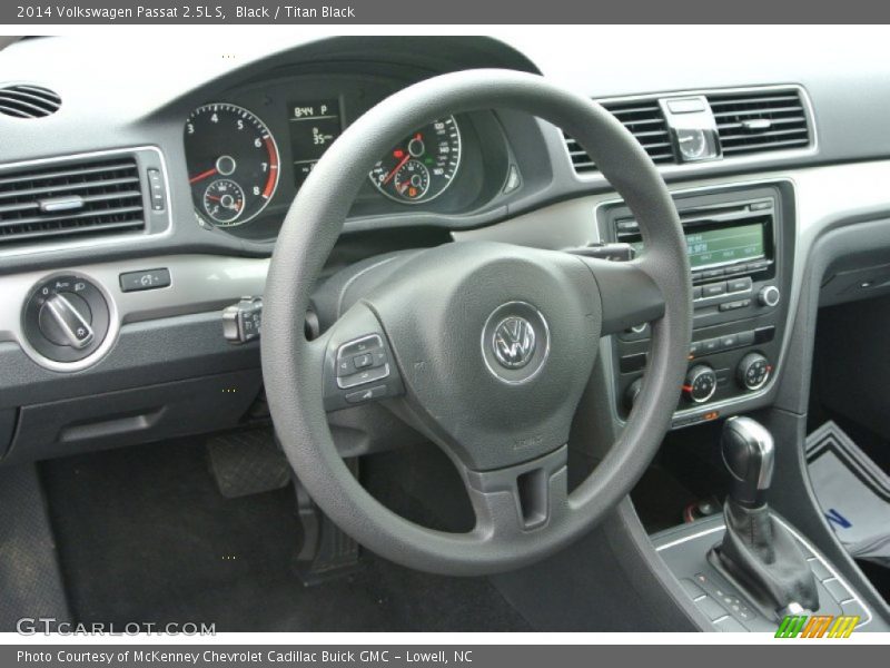 Black / Titan Black 2014 Volkswagen Passat 2.5L S