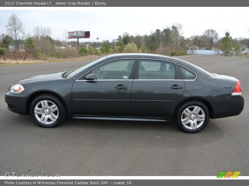 Ashen Gray Metallic / Ebony 2013 Chevrolet Impala LT