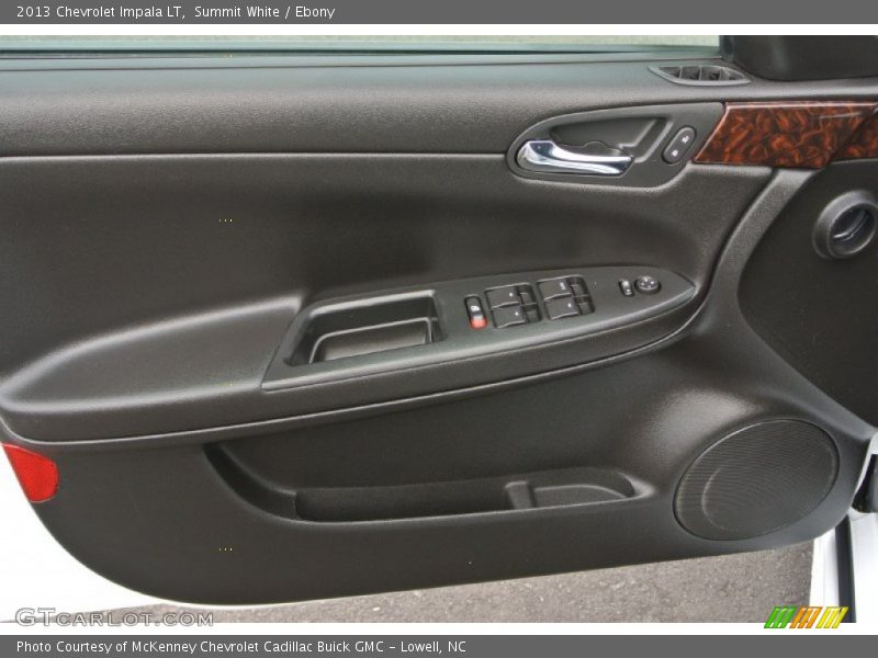 Summit White / Ebony 2013 Chevrolet Impala LT