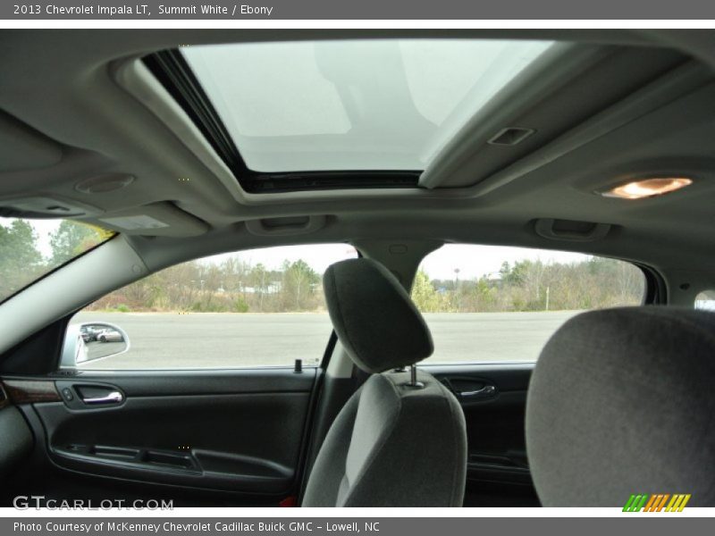 Summit White / Ebony 2013 Chevrolet Impala LT