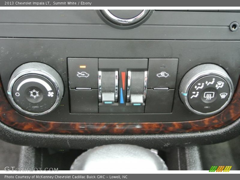Summit White / Ebony 2013 Chevrolet Impala LT