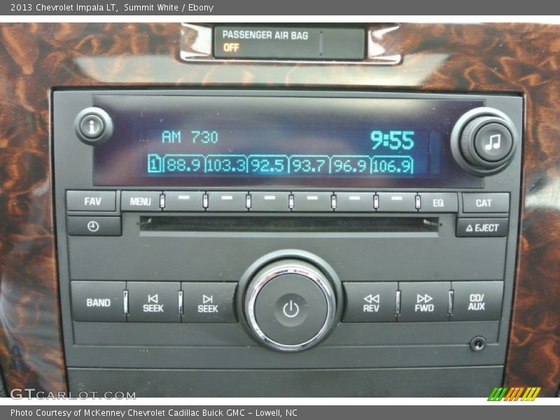 Summit White / Ebony 2013 Chevrolet Impala LT