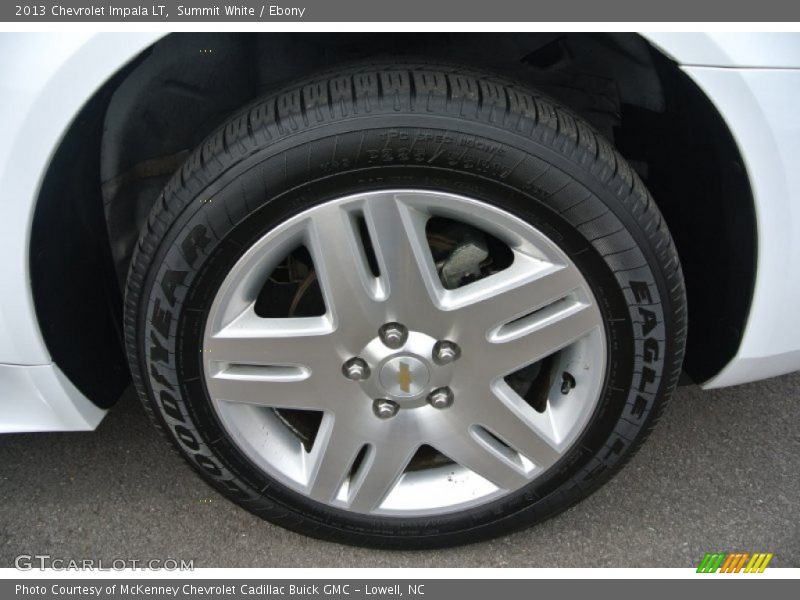 Summit White / Ebony 2013 Chevrolet Impala LT