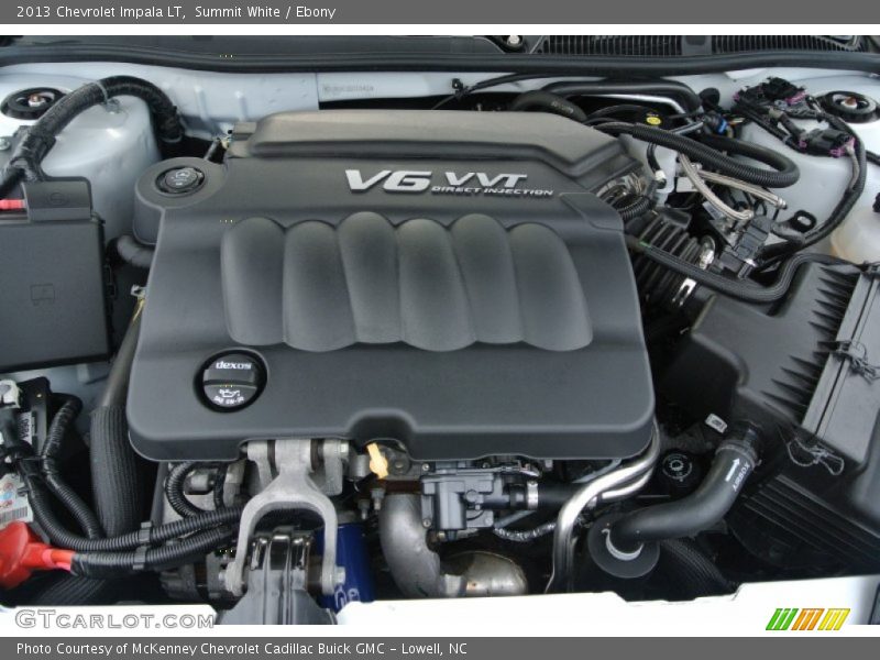 Summit White / Ebony 2013 Chevrolet Impala LT