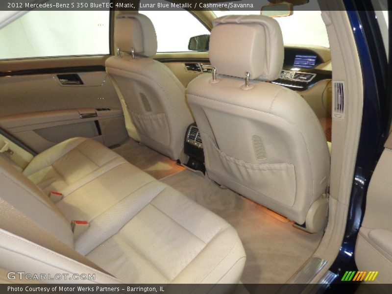 Lunar Blue Metallic / Cashmere/Savanna 2012 Mercedes-Benz S 350 BlueTEC 4Matic