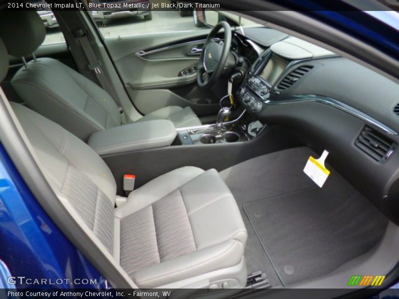 Blue Topaz Metallic / Jet Black/Dark Titanium 2014 Chevrolet Impala LT
