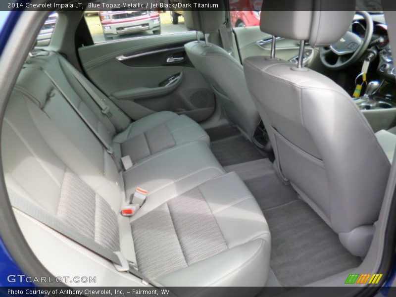Blue Topaz Metallic / Jet Black/Dark Titanium 2014 Chevrolet Impala LT