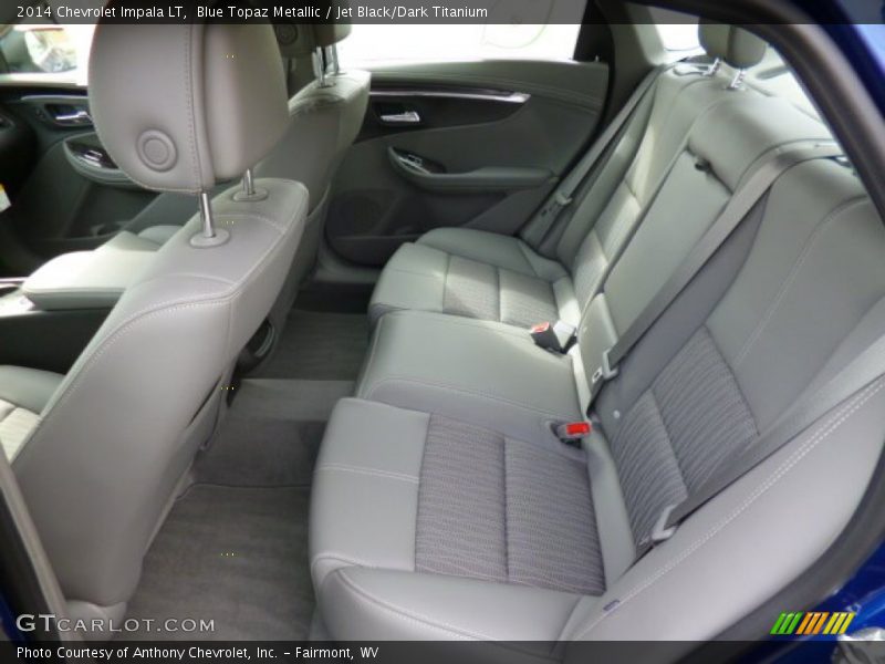 Blue Topaz Metallic / Jet Black/Dark Titanium 2014 Chevrolet Impala LT