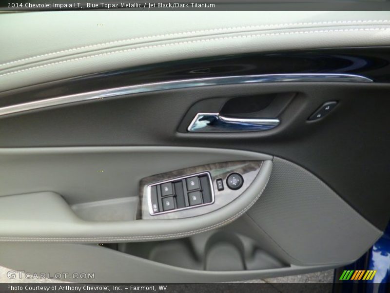 Blue Topaz Metallic / Jet Black/Dark Titanium 2014 Chevrolet Impala LT