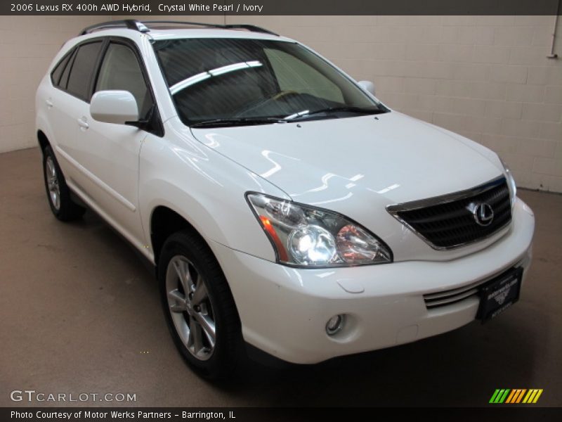 Crystal White Pearl / Ivory 2006 Lexus RX 400h AWD Hybrid