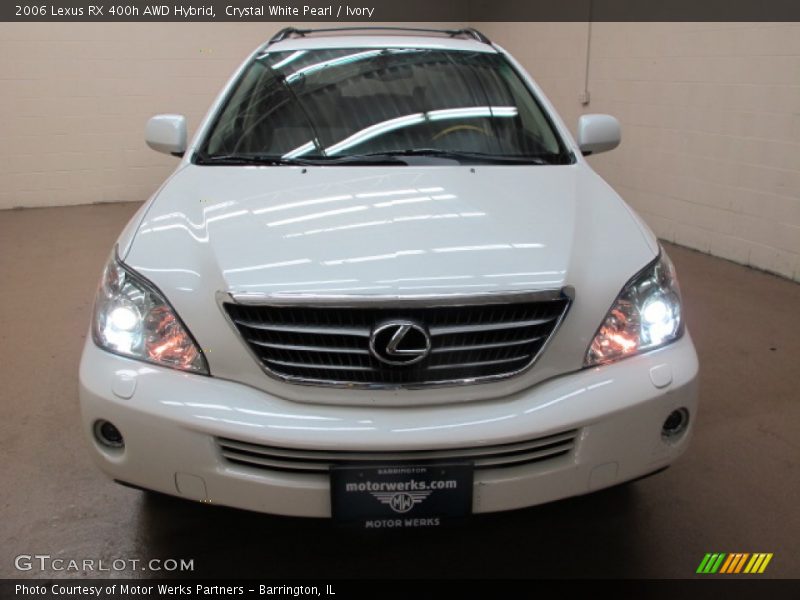 Crystal White Pearl / Ivory 2006 Lexus RX 400h AWD Hybrid