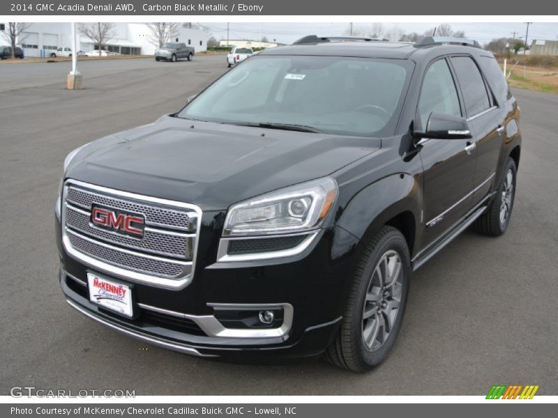 Carbon Black Metallic / Ebony 2014 GMC Acadia Denali AWD