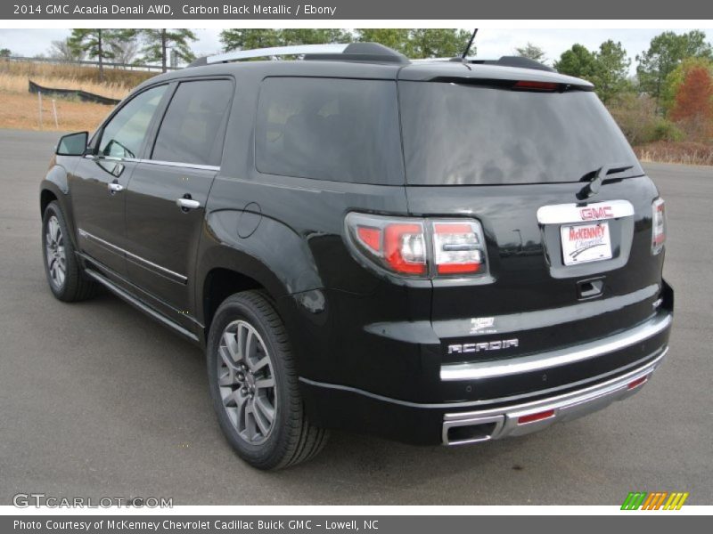 Carbon Black Metallic / Ebony 2014 GMC Acadia Denali AWD