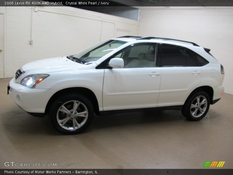 Crystal White Pearl / Ivory 2006 Lexus RX 400h AWD Hybrid