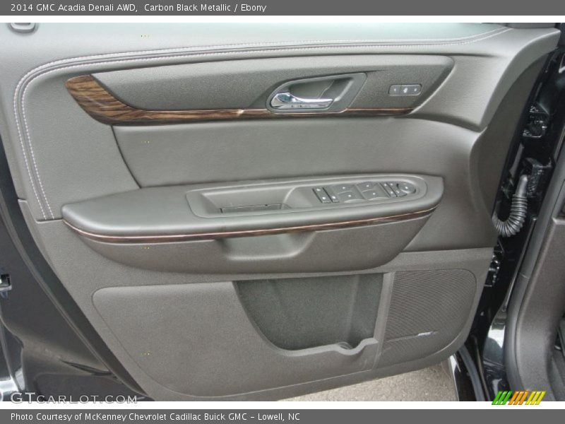 Carbon Black Metallic / Ebony 2014 GMC Acadia Denali AWD