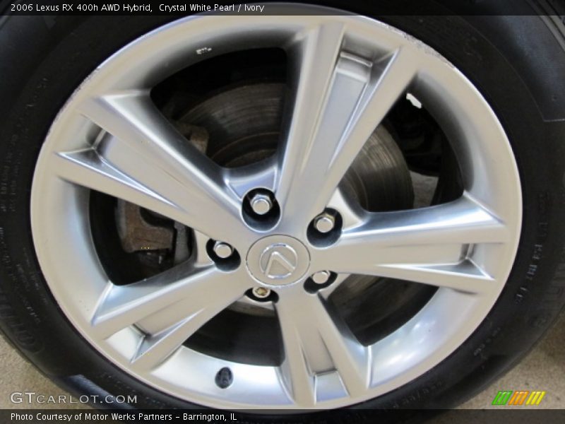 Crystal White Pearl / Ivory 2006 Lexus RX 400h AWD Hybrid