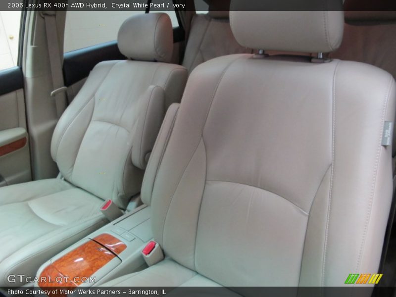 Crystal White Pearl / Ivory 2006 Lexus RX 400h AWD Hybrid