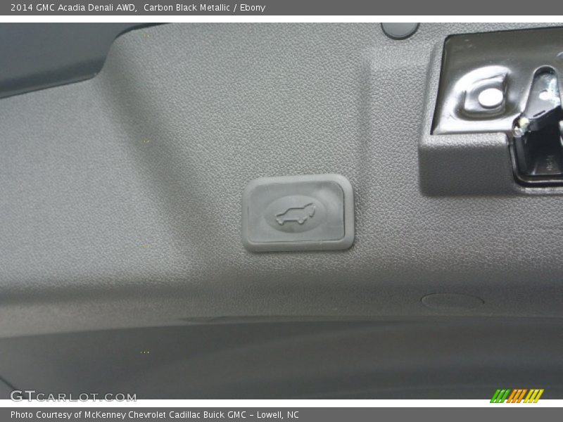 Carbon Black Metallic / Ebony 2014 GMC Acadia Denali AWD