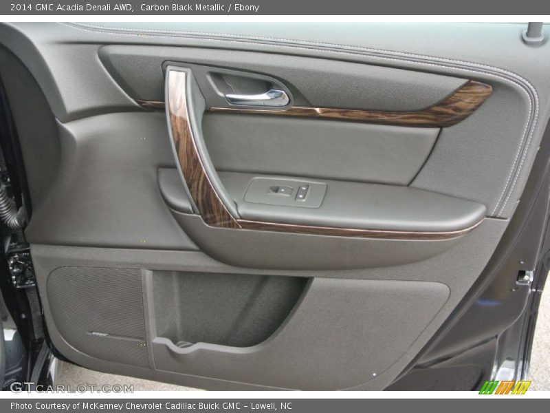 Carbon Black Metallic / Ebony 2014 GMC Acadia Denali AWD
