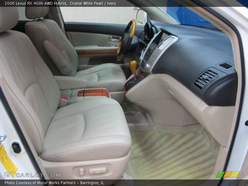 Crystal White Pearl / Ivory 2006 Lexus RX 400h AWD Hybrid