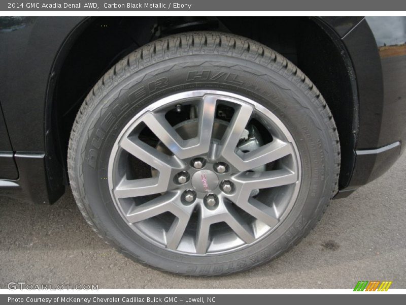 Carbon Black Metallic / Ebony 2014 GMC Acadia Denali AWD