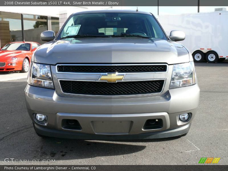 Silver Birch Metallic / Ebony 2008 Chevrolet Suburban 1500 LT 4x4