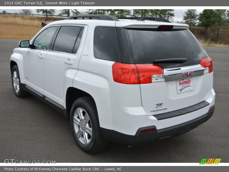 Summit White / Light Titanium 2014 GMC Terrain SLE