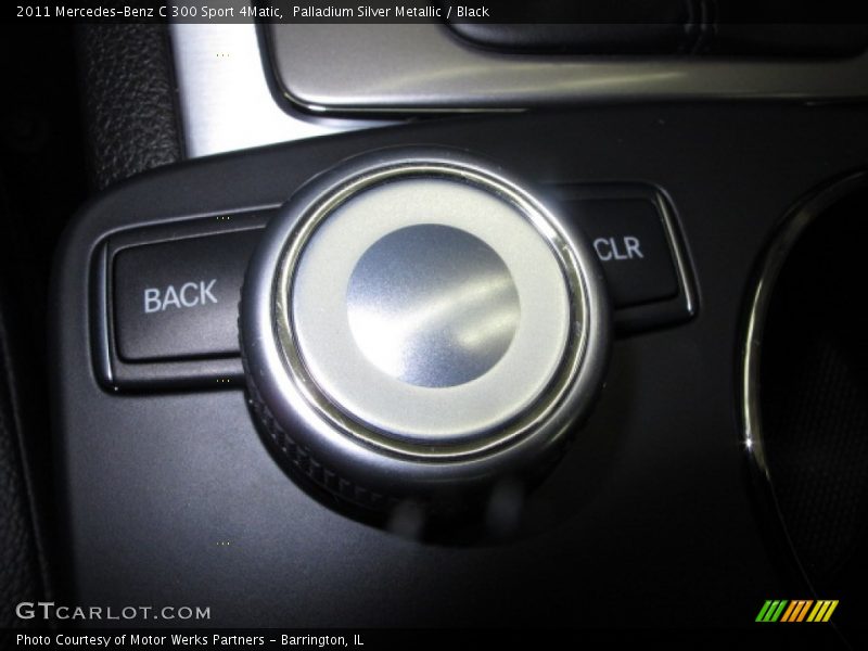Palladium Silver Metallic / Black 2011 Mercedes-Benz C 300 Sport 4Matic