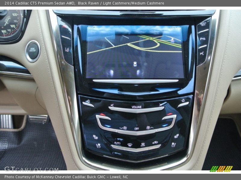 Black Raven / Light Cashmere/Medium Cashmere 2014 Cadillac CTS Premium Sedan AWD
