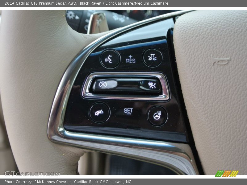 Controls of 2014 CTS Premium Sedan AWD