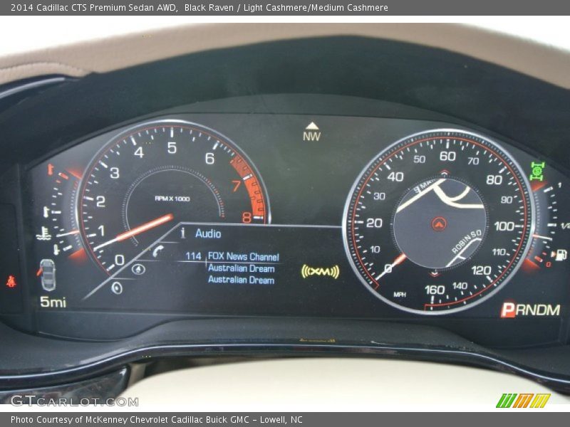  2014 CTS Premium Sedan AWD Premium Sedan AWD Gauges