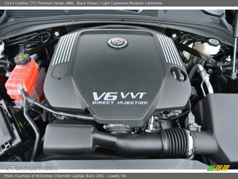  2014 CTS Premium Sedan AWD Engine - 3.6 Liter DI DOHC 24-Valve VVT V6