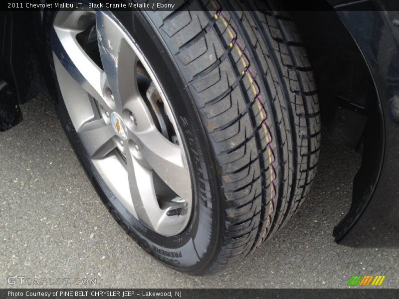 Black Granite Metallic / Ebony 2011 Chevrolet Malibu LT