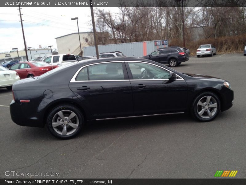 Black Granite Metallic / Ebony 2011 Chevrolet Malibu LT