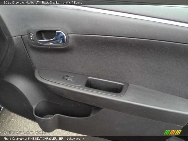 Black Granite Metallic / Ebony 2011 Chevrolet Malibu LT