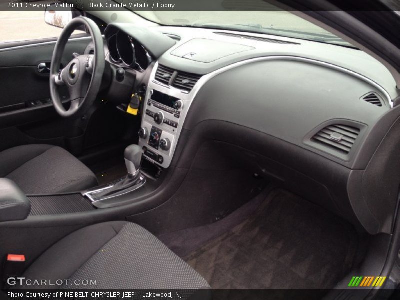 Black Granite Metallic / Ebony 2011 Chevrolet Malibu LT