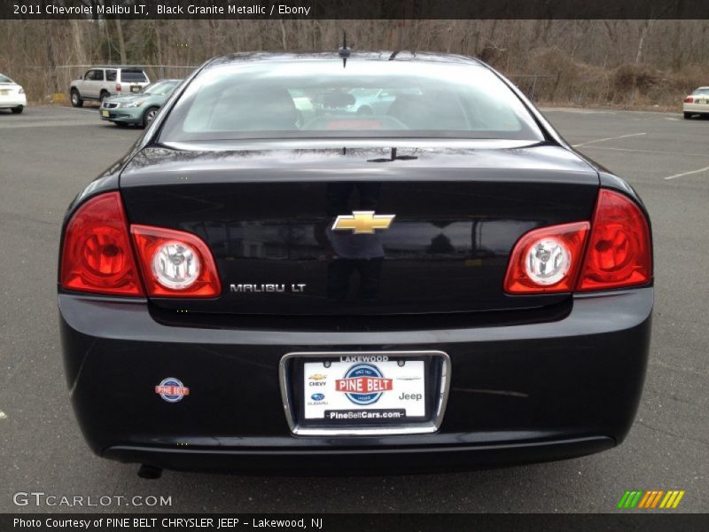 Black Granite Metallic / Ebony 2011 Chevrolet Malibu LT